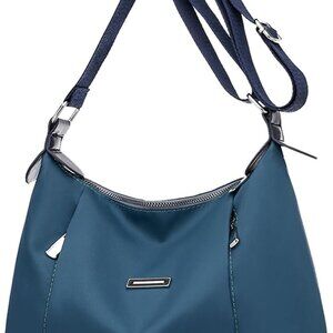 Shoulder Bag for Women - Lightweight Oxford Multi-Pocket Crossboby Purse Bags Zi